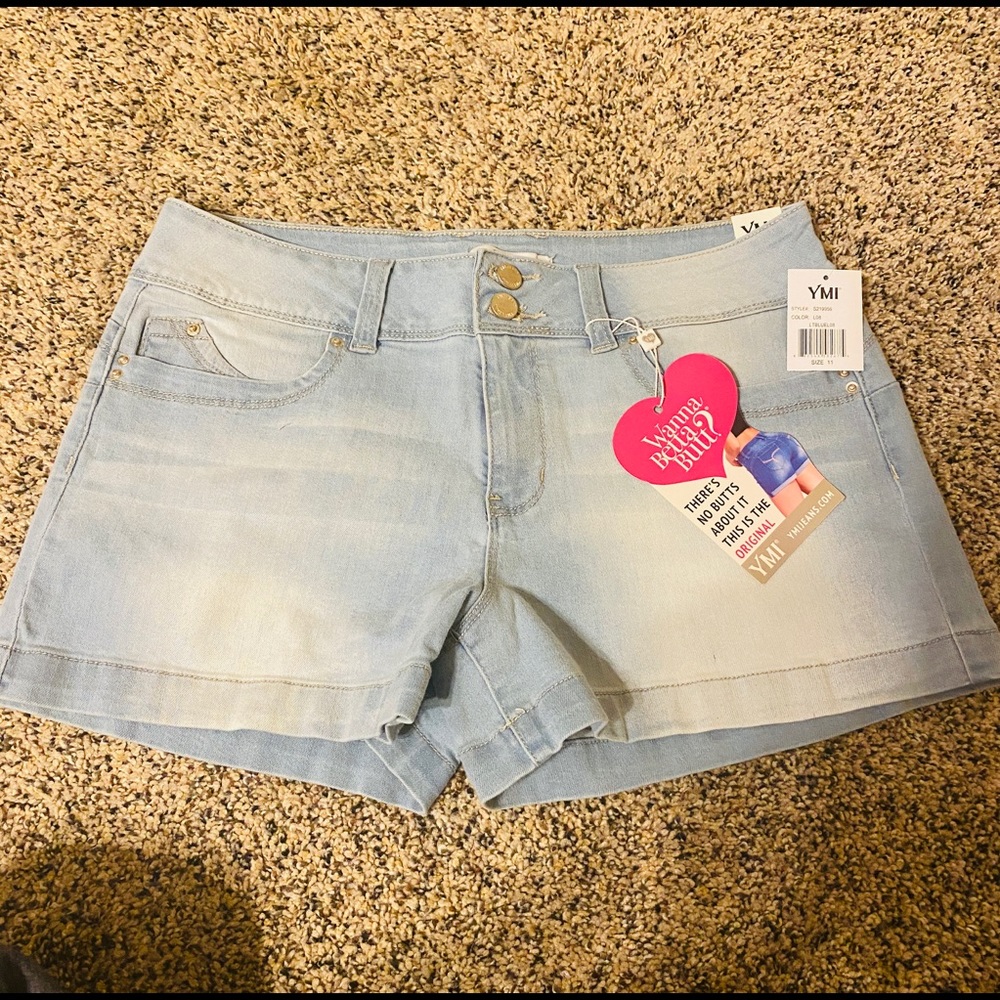 3 for $25 New YMI mid rise shorts